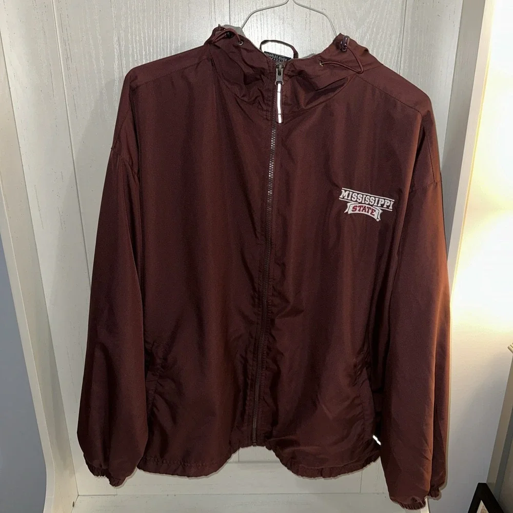Charles River Apparel front pockets elastic